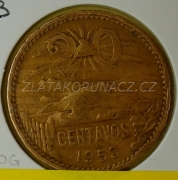 Mexiko - 20 centavos 1953