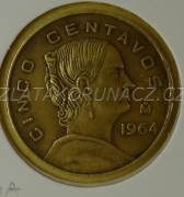 Mexiko - 5 centavos 1964