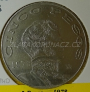 Mexiko - 5 pesos 1978