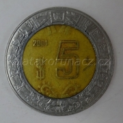 Mexiko - 5 pesos 2001