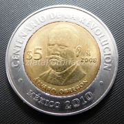 Mexiko - 5 pesos 2008 A. Obregon
