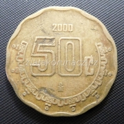 Mexiko - 50 centavos 2000