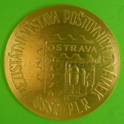 Mezistátní výstava poštovních známek Ostrava 1976 -zlatá