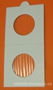 Mincovní rámečky -  na mince do 37,5 mm ø,zacvakávací  