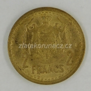 Monako - 2 frank 1945