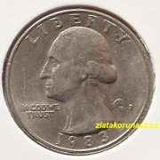 USA - 1/4 dollar 1983 P