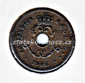 Belgie - 5 cent  1905 Cen.