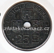 Belgie - 25 centimes 1943 Belgique...