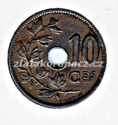 Belgie - 10 centimes  1929 Ces.
