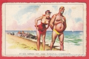 Muž se ženou na pláži - Finsko