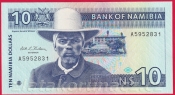 Namíbie - 10 dollars 1993