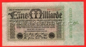Německo - 1 Miliarde mark 5.9.1923 - série 8X