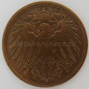 Německo - 1 Reich Pfennig 1894 D