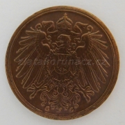 Německo - 1 Reich Pfennig 1895 G