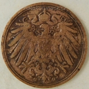 Německo - 1 Reich Pfennig 1915 G