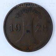 Německo - 1 Reichspfennig 1928 A
