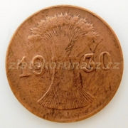 Německo - 1 Reichspfennig 1930 D
