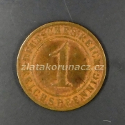 Německo - 1 Reichspfennig 1930 G