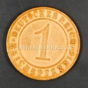Německo - 1 Reichspfennig 1931 E