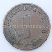 Německo - 1 Reichspfennig 1937 F