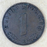 Německo - 1 Reichspfennig 1938 E