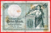 Německo - 10 mark 6.10.1906 - série J