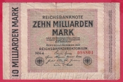 Německo - 10 Milliarden mark 1.10.1923 - série NN-4 -