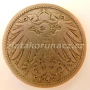 Německo - 10 Reich Pfennig 1890 A