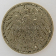 Německo - 10 Reich Pfennig 1900 E