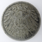 Německo - 10 Reich Pfennig 1907 J
