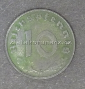 Německo - 10 Reichspfennig 1942 G