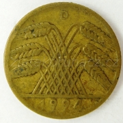 Německo - 10 Reichspfennig 1924 D
