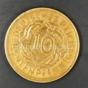 Německo - 10 Reichspfennig 1924 G