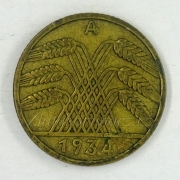 Německo - 10 Reichspfennig 1934 A