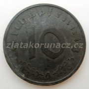 Německo - 10 Reichspfennig 1944 A