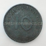 Německo - 10 Reichspfennig 1944 G