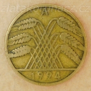 Německo - 10 Rentenpfennig 1924 A