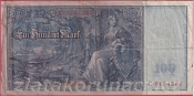 Německo - 100 mark 21.4.1910 - série C-červený