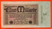 Německo - 1 Milliarde mark 5.9.1923 - série 14G