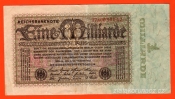 Německo - 1 Milliarde mark 5.9.1923 - série 17AC