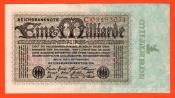 Německo - 1 Milliarde  mark 5.9.1923 - série C