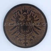 Německo - 2 Reich Pfennig 1874 G