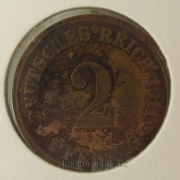 Německo - 2 Reich Pfennig 1911 J