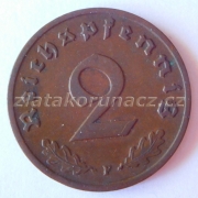 Německo - 2 Reichspfennig 1937 F