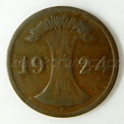 Německo - 2 Rentenpfennig 1924 F