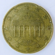 Německo - 20 Cent 2003D	