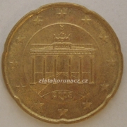 Německo - 20 Cent 2003F