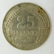 Německo - 25  Reich Pfennig 1909 A