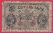 Německo - 5 mark 5.8.1914 - série H