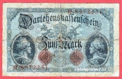 Německo - 5 mark 5.8.1914 - série R